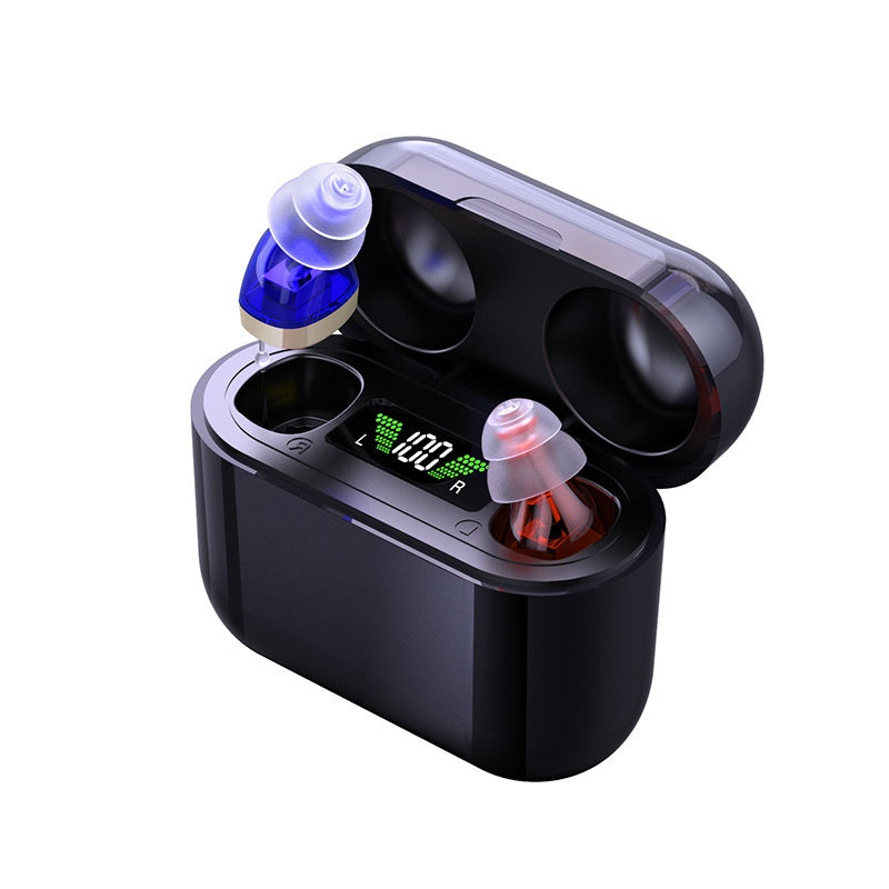 Cross-border Within The Ear Elderly Digital Hearing Aid Sound Amplifier Sound Collector Mobile Charging Warehouse