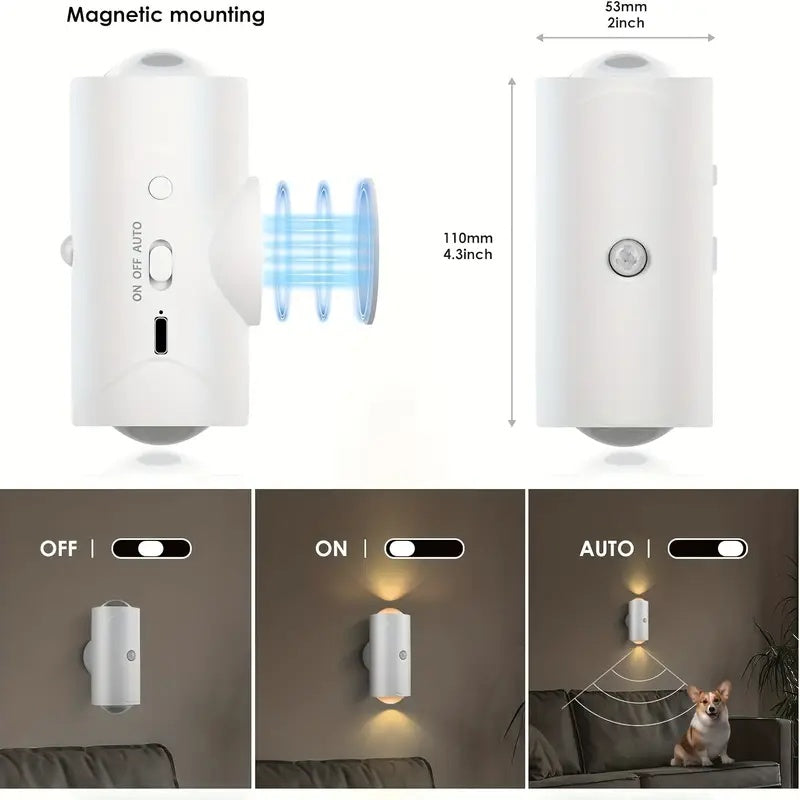 Stop Stumbling in the Dark — Motion Sensor Night Light That Turns On Instantly When You Need It