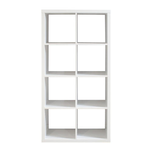2 X 4 Cube Bookshelf For Home, Office - White