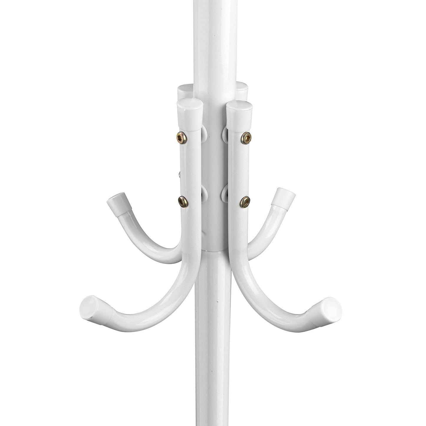 Black-White Options -- 1Pc Standing Coat Hat Rack Organizer