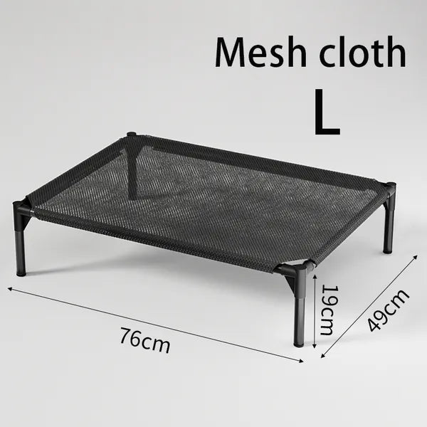 Pet Bed, No Assembly Required, Foldable, Portable, Waterproof & Moisture-Proof, Breathable & Antibacterial, All-Season Sleeping Mat For Cats And Dogs, Indoor & Outdoor Use