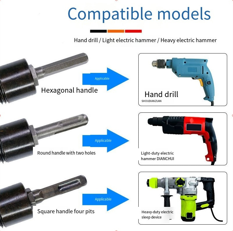 4 PCS Wood Splitting Drill Bit Kit - Splitting Chisel Woodworking Splitting Cone Household Electric Drill Hand Drill Impact Drill Splitting Bit Water Drill Bit For Home Use With Ease