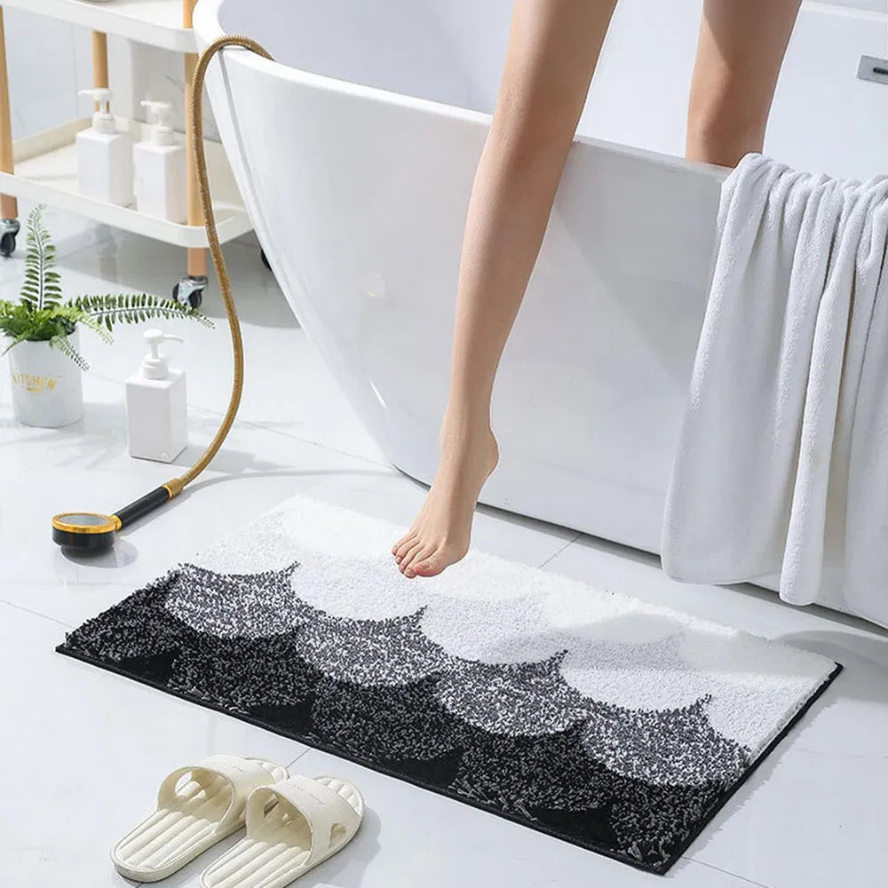 Luxury Non-Slip Plush Bathroom Rug 20x32 | Soft Absorbent Washable Bath Mat