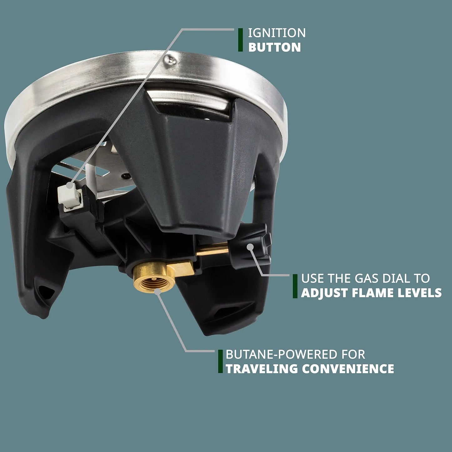 Hike Crew Portable Stove & Cooking System – Compact Outdoor Burner with 1L PotHike Crew stove, portable cooking system, camping stove with pot, 1L outdoor stove, backpacking cooking gear, compact camping burner, travel cook