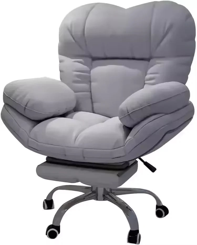 Dark Gray Recliner Gaming Chair – Home Office Desk Chair with Lift & Armrests