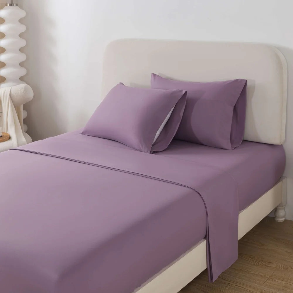 Piece Reversible Comforter Set with Sheets – Floral Print (King)