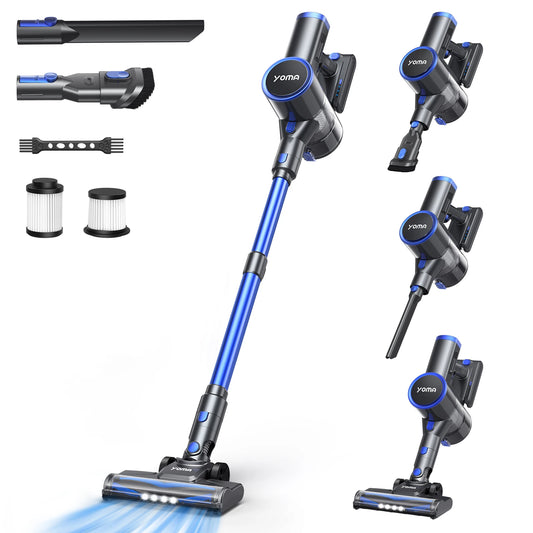 YOMA N12 Cordless Vacuum Cleaner – 6-in-1 Powerful Lightweight Stick Vacuum