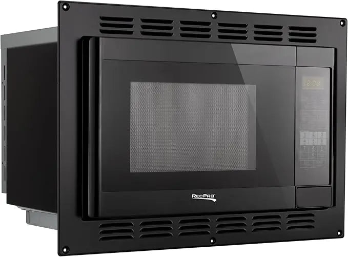 RecPro RV Convection Microwave – 1.1 cu. ft Black, 120V | Direct Replacement for High Pointe & Greystone