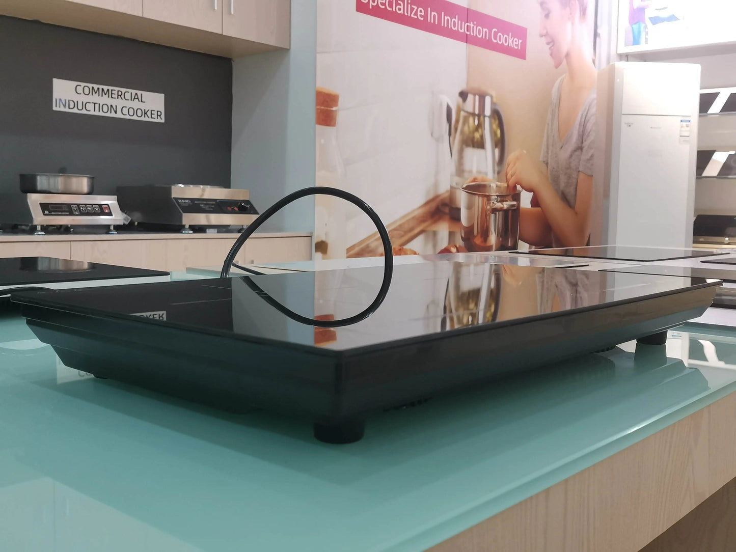 Portable 3800W Double Burner Induction Cooktop – Electric Stove with CE, CB, EMC & RoHS Certification