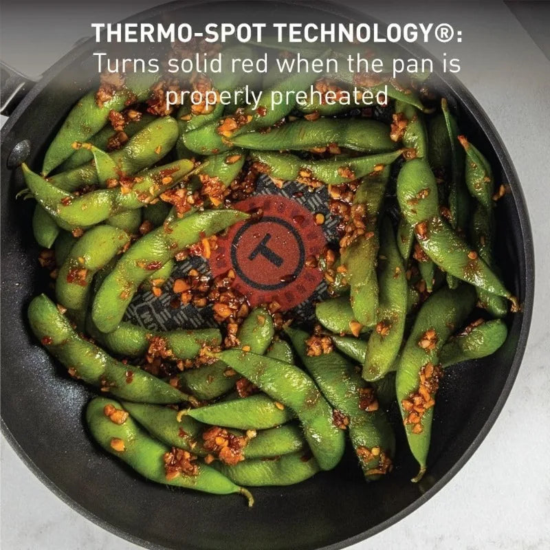 T-fal Ultimate Hard Anodized Nonstick Cookware Set, 17-Piece – Oven & Broiler Safe