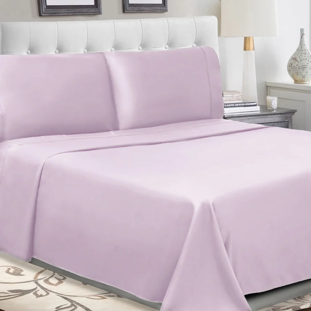 Cotton Percale 300-Thread Count Sheet Set – California King Deep Pocket