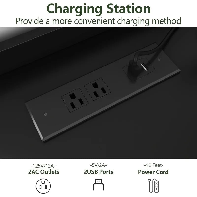 Mid-Century Modern 4 Drawer Wooden Dresser – Boho Storage Cabinet