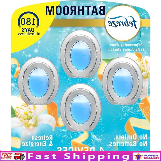 Plug-In Air Freshener – Odor-Fighting Wax, Zesty Orange Blossom Scent, Lasts 45 Days