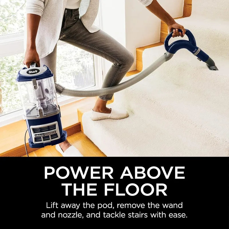 Shark Navigator Lift-Away Vacuum – Powerful Suction with HEPA Filter & Large Dust Cup