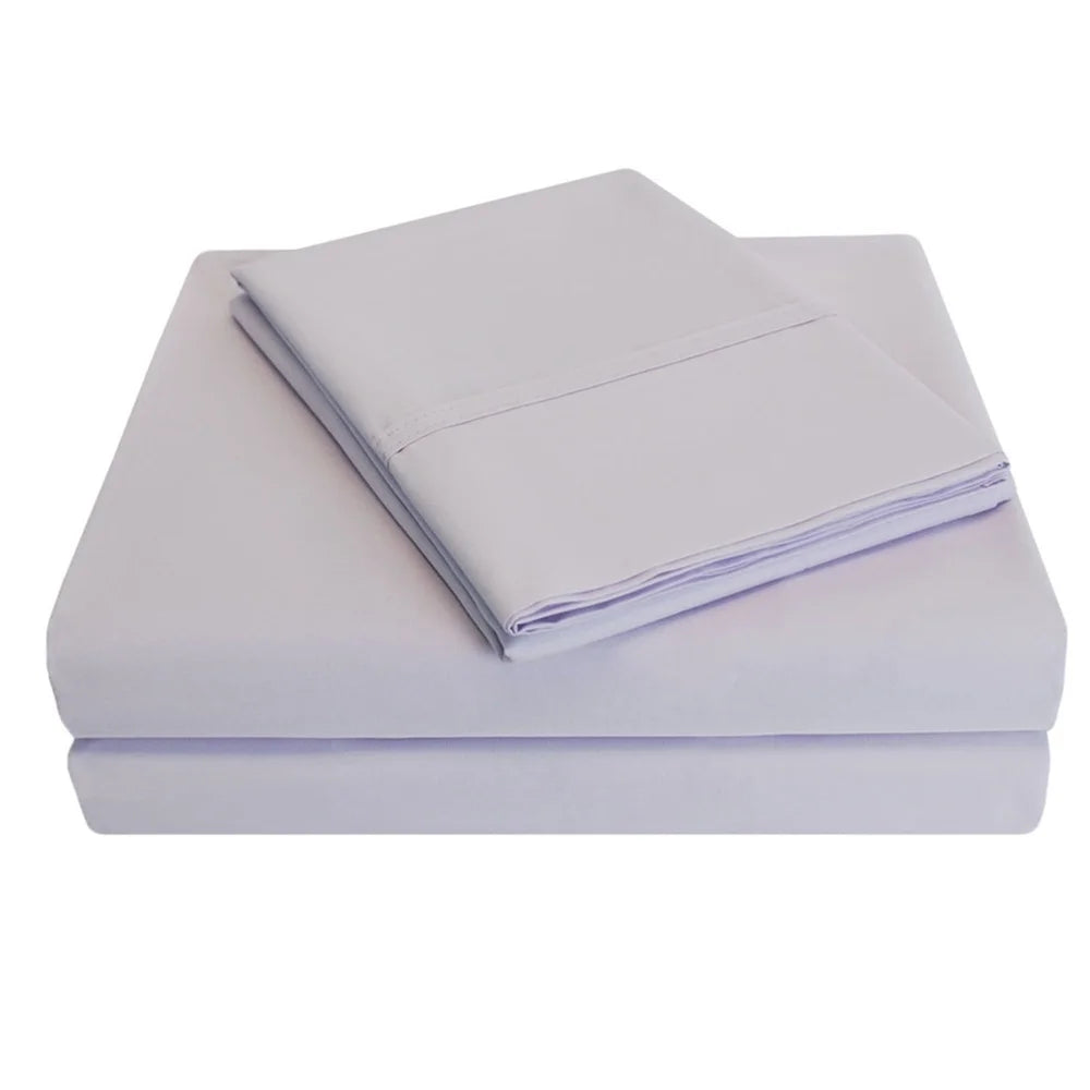 Cotton Percale 300-Thread Count Sheet Set – California King Deep Pocket