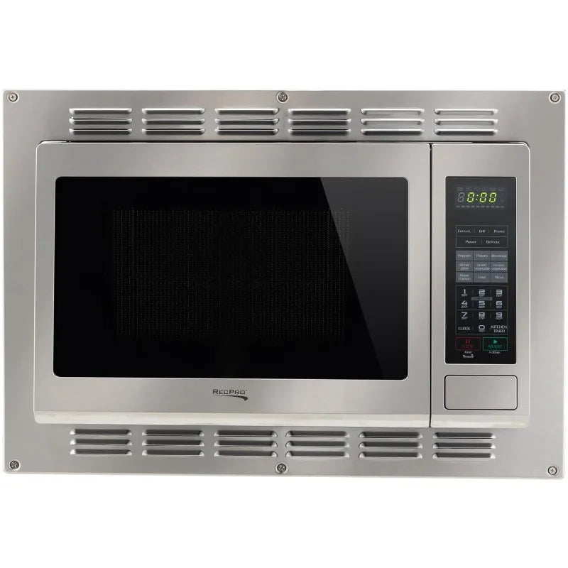RecPro RV Convection Microwave – 1.1 cu. ft Stainless Steel, 120V RV Appliance