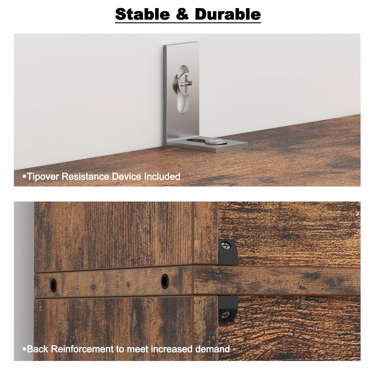 IRONCK Industrial 6-Shelf Bookcase – 70" Tall Floor-Standing Bookshelf for Storage & Display