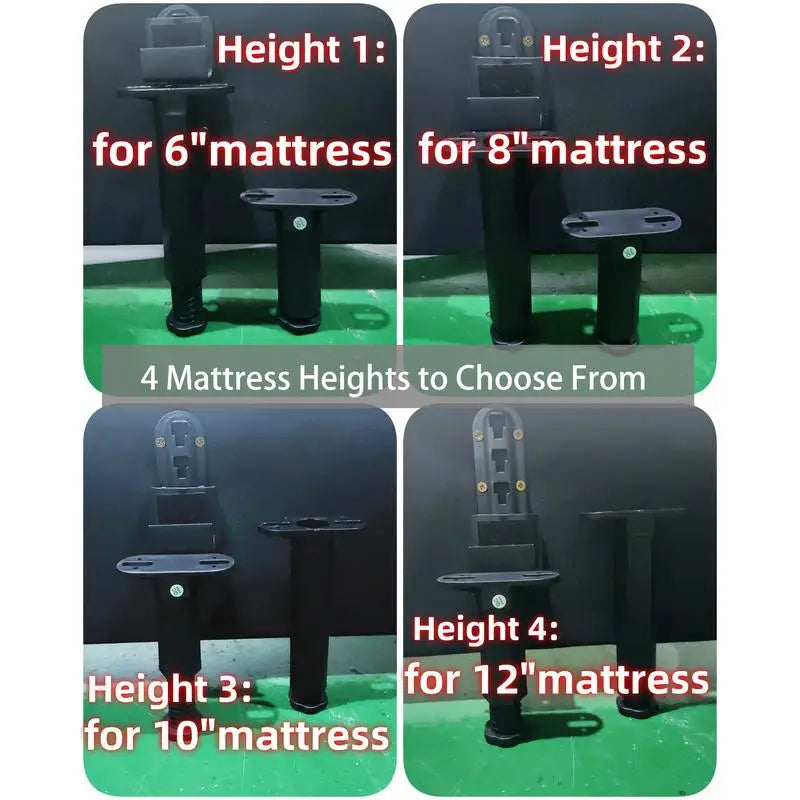 King Size Luxury Upholstered Platform Bed, Oversized Padded Backrest, Solid Wood Frame