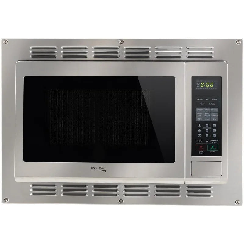 RecPro RV Convection Microwave – 1.1 cu. ft Stainless Steel 120V Appliance | Direct Replacement