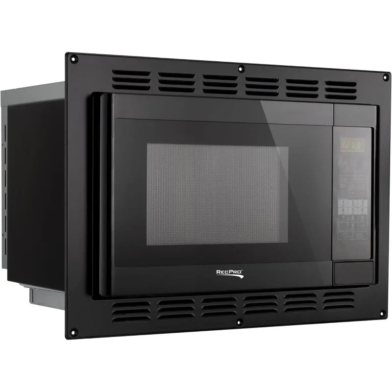 RecPro RV Convection Microwave – 1.1 cu. ft Black, 120V | Direct Replacement for High Pointe & Greystone