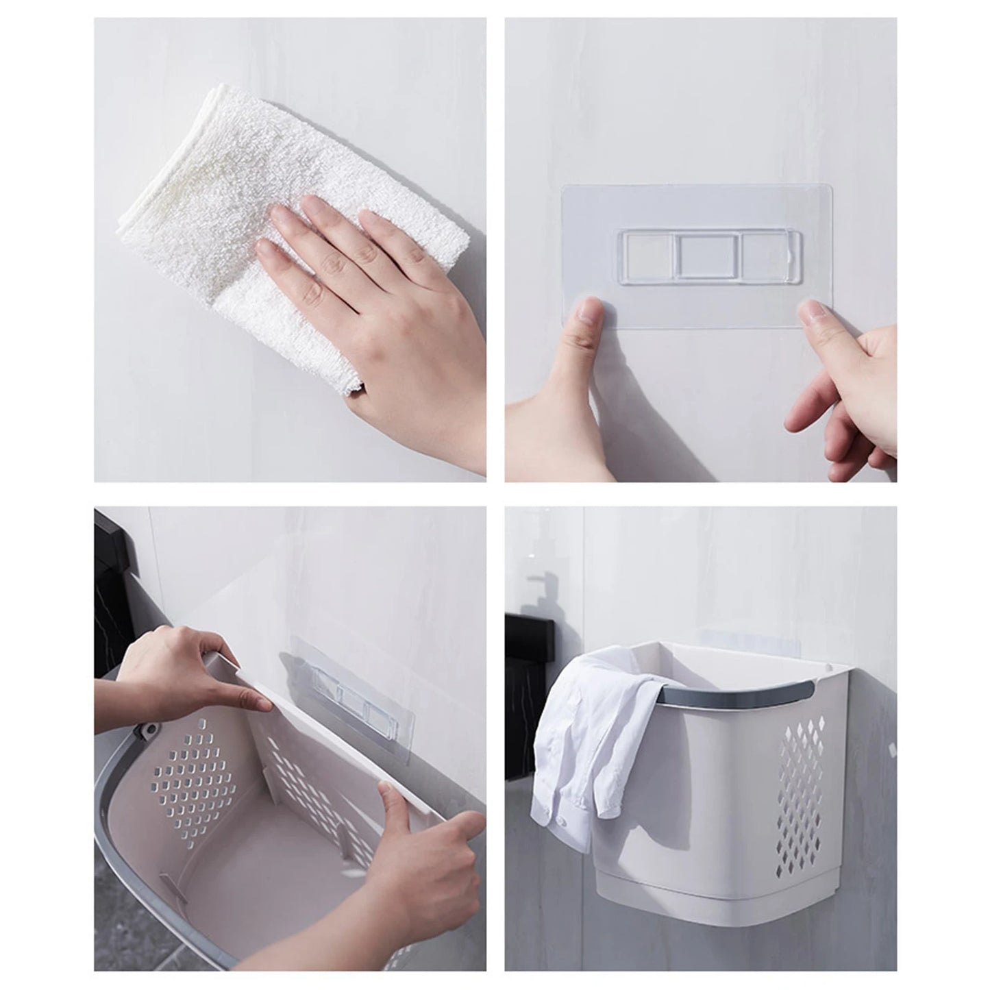 Movable Laundry Basket with Wheels – Floor-Standing Clothes Organizer