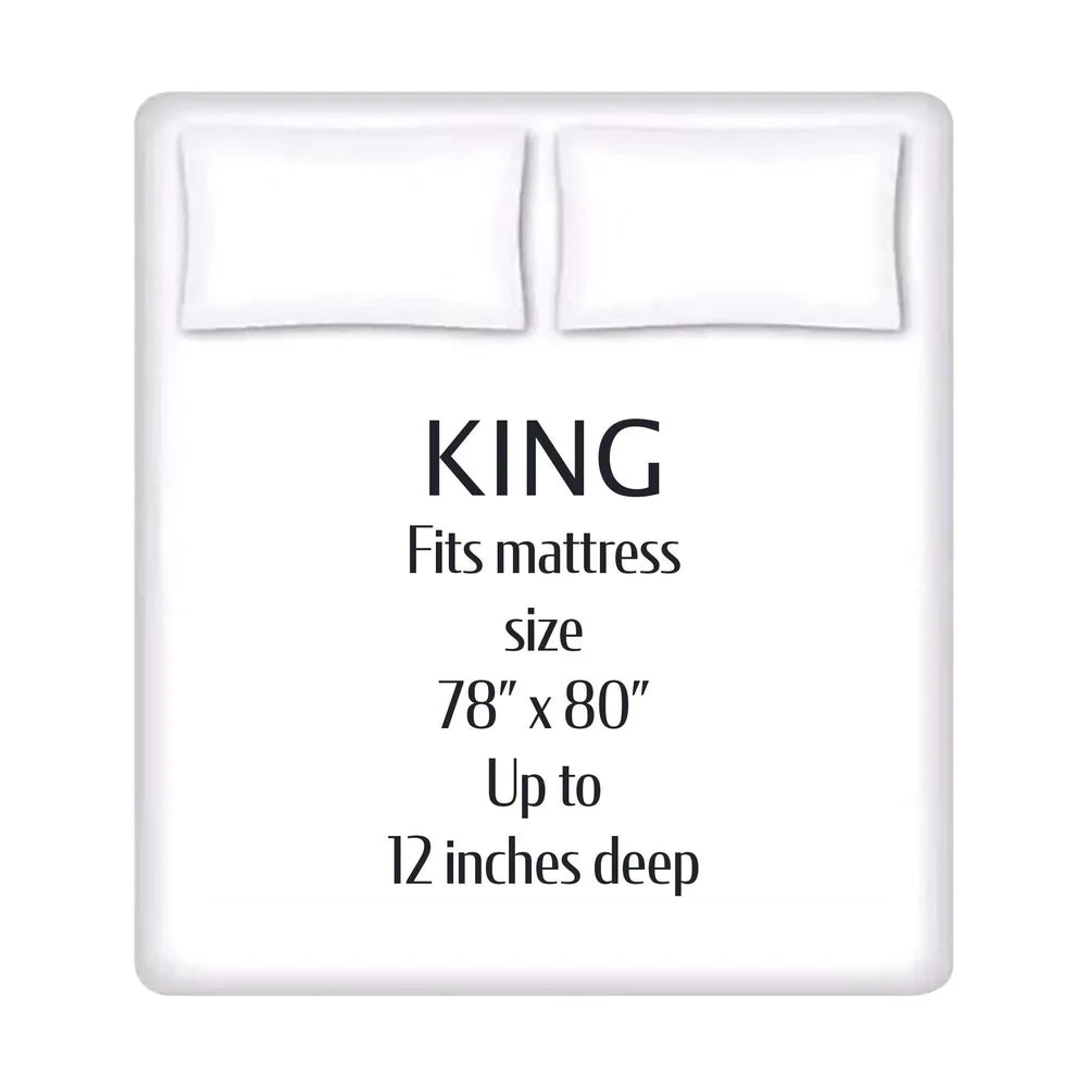 Piece Reversible Comforter Set with Sheets – Floral Print (King)