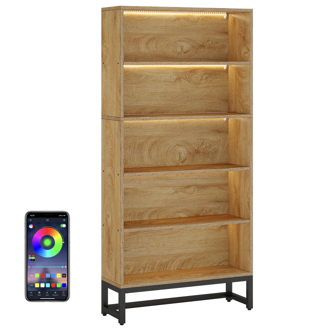 Spacious Display Organizer,Bookshelf
