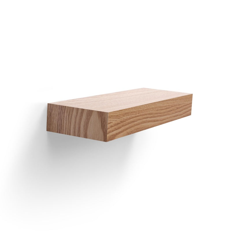 Floating Shelves  11.8 Wall Mounted Wood Shelves For Bathroom, Bedroom Living Room Kitchen Hanging Shelf For Books Storage Decor With Invisible Brackets, Maple
