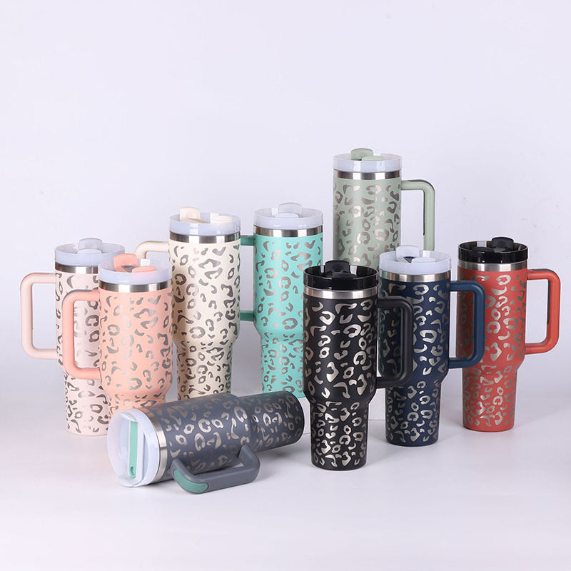 40oz Stainless Steel Insulated Tumbler – Spill-Proof Travel Mug
