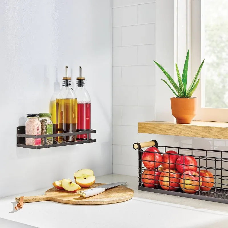 Magnetic Side Of Fridge Organizer And Storage