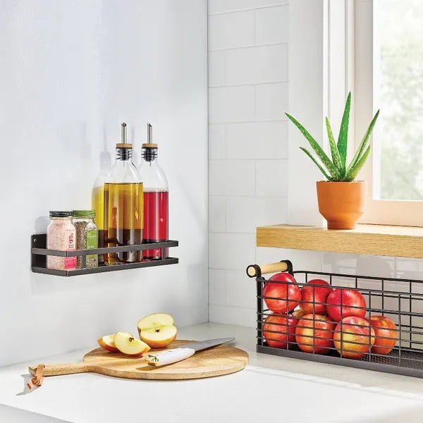 Magnetic Side Of Fridge Organizer And Storage