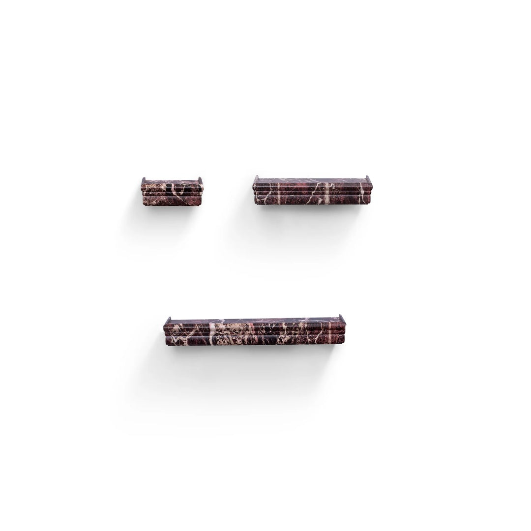 Floating Shelves  17.9 Wall Mounted Wood Shelves For Bathroom, Bedroom, Living Room, Kitchen, Hanging Shelf For Books Storage Decor With Invisible Brackets, Walnut
