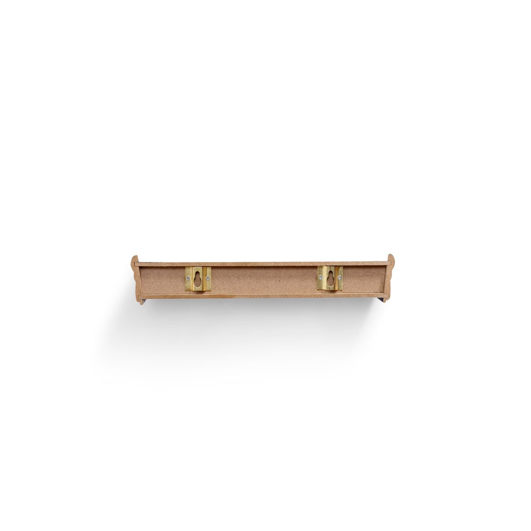 Floating Shelves  17.9 Wall Mounted Wood Shelves For Bathroom, Bedroom, Living Room, Kitchen, Hanging Shelf For Books Storage Decor With Invisible Brackets, Brown