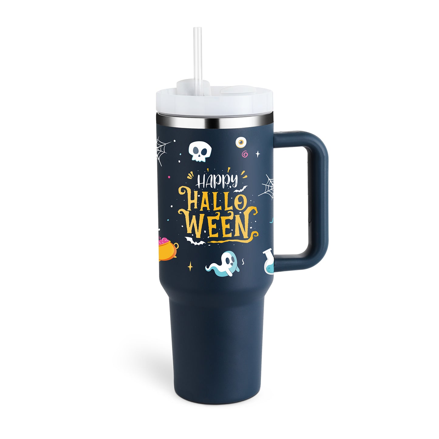 40oz Stainless Steel Insulated Tumbler – Spill-Proof Travel Mug