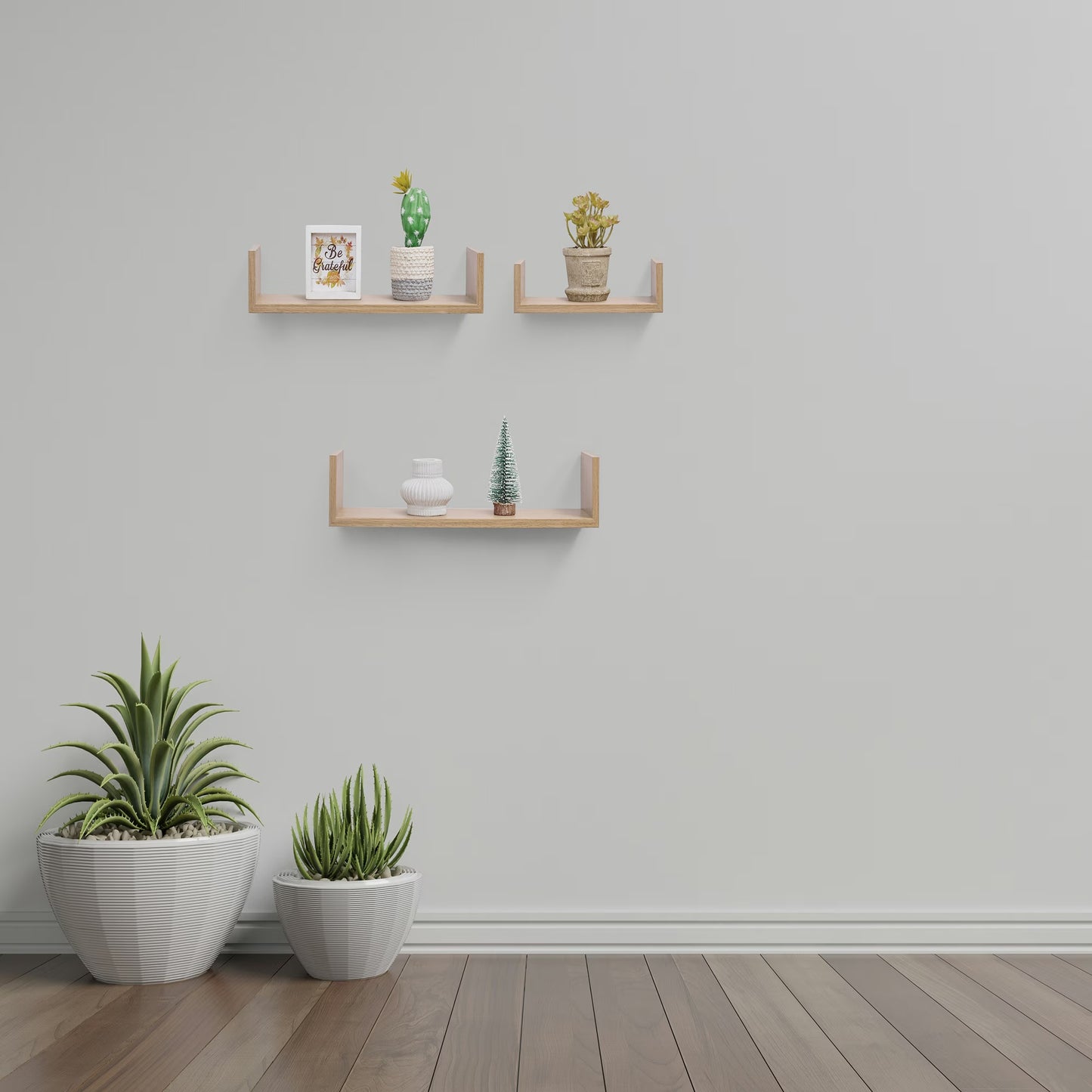 Floating Shelves  14 Wall Mounted Wood Shelves For Bathroom, Bedroom, Living Room, Kitchen, Hanging Shelf For Books Storage Decor With Invisible Brackets, Maple