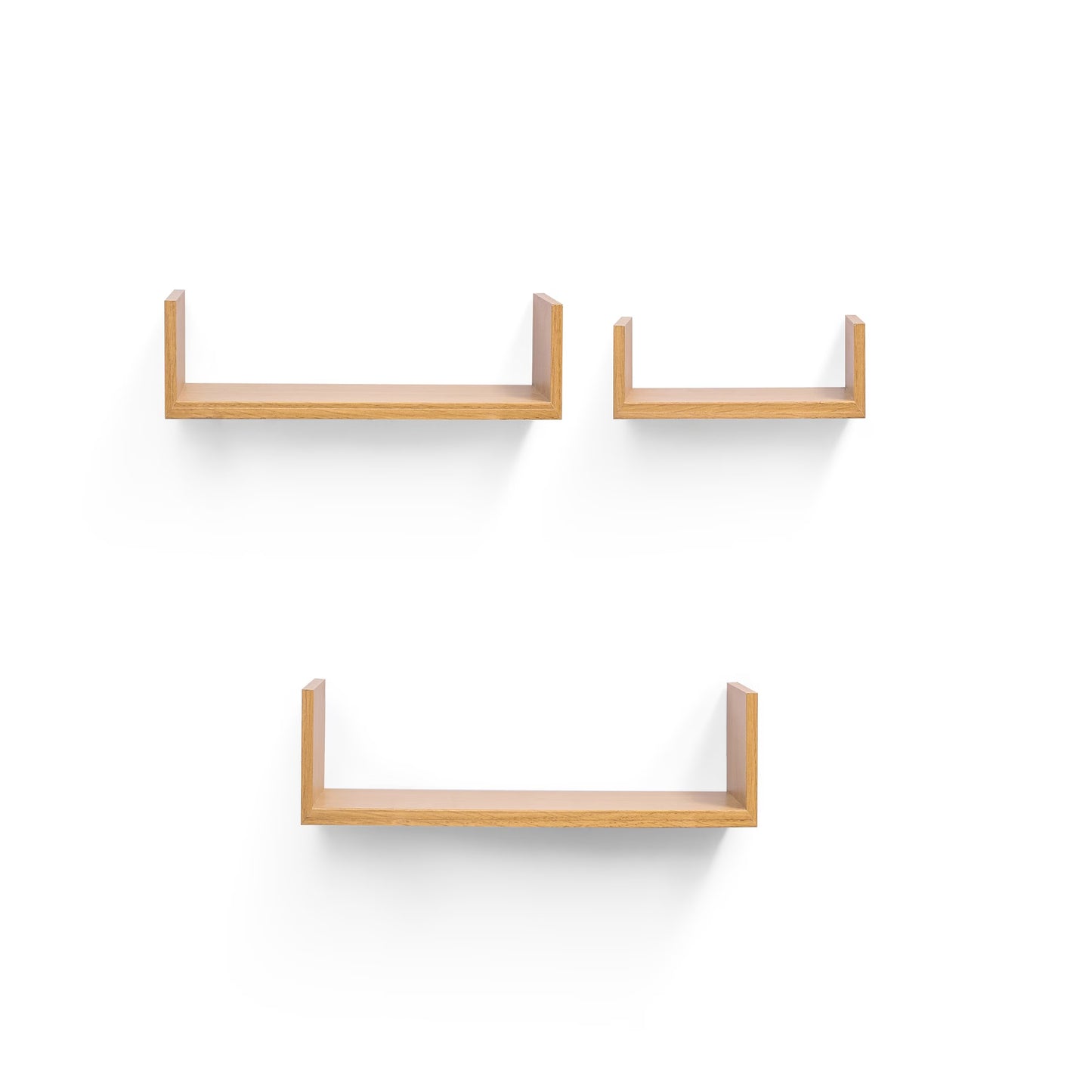 Floating Shelves  14 Wall Mounted Wood Shelves For Bathroom, Bedroom, Living Room, Kitchen, Hanging Shelf For Books Storage Decor With Invisible Brackets, Maple