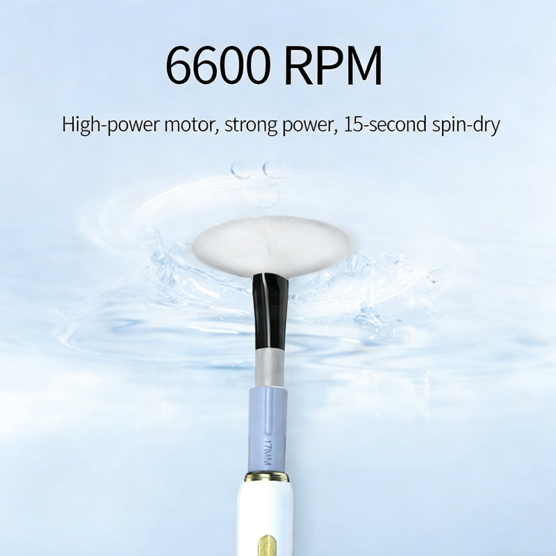 PowerClean™ Electric Spin Scrubber – Cordless Deep Cleaning Brush (6 Heads)