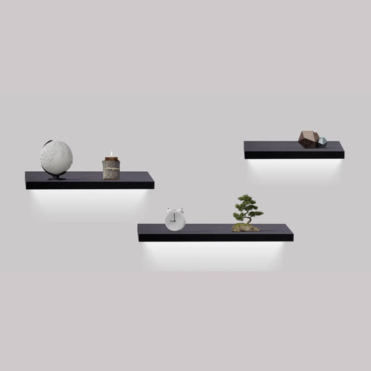 Floating Shelves  31.5 Wall Mounted Wood Shelves For Bathroom, Bedroom, Living Room, Kitchen, Hanging Shelf For Books  Storage Decor With Invisible Brackets, Maple