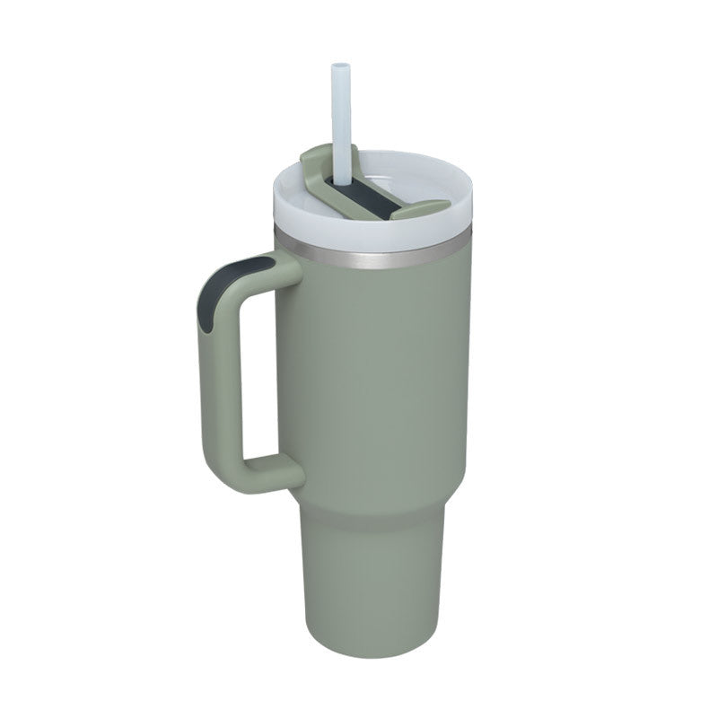 40oz Stainless Steel Insulated Tumbler – Spill-Proof Travel Mug