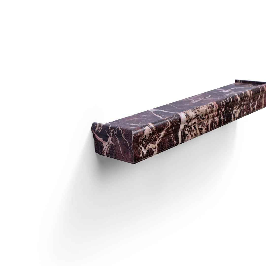 Floating Shelves  17.9 Wall Mounted Wood Shelves For Bathroom, Bedroom, Living Room, Kitchen, Hanging Shelf For Books Storage Decor With Invisible Brackets, Walnut