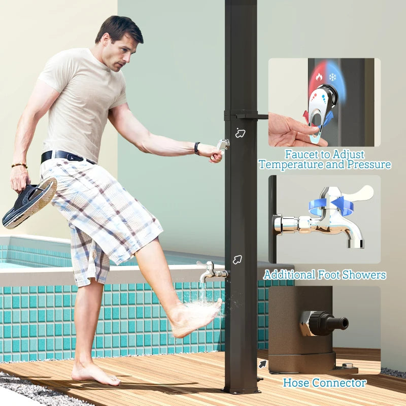 Lolar Heated Outdoor Shower