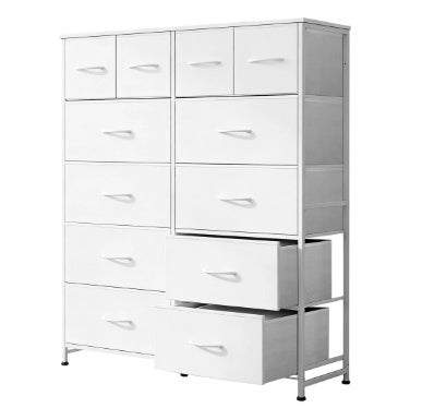 A Dressing Table Storage Cabinet With 12 Drawers, Suitable For Storing Items In The Closet.