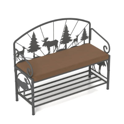 Shoe Rack Bench For Entryway, Industrial Bench, Rustic Shoe Rack For Small Spaces, Upholstered Entryway Bench, Multipurpose Entryway